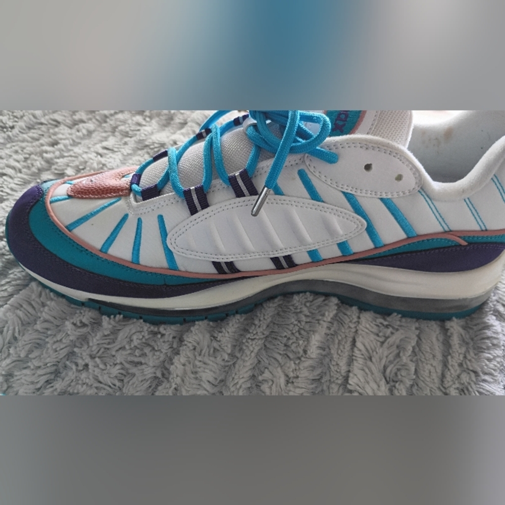 Nike AIRMAX 98. CHARLOTTE HORNETS EDITION - Picture 3 of 11